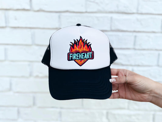 Fireheart Hat Patch