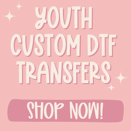 Youth Size Custom DTF Transfer