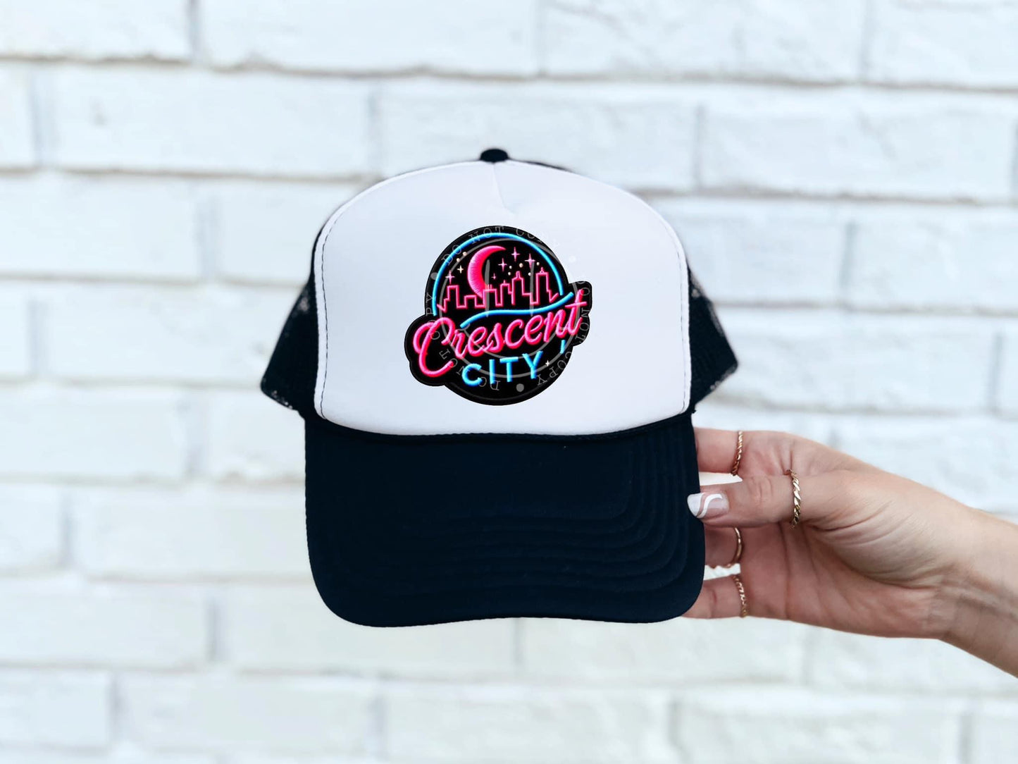 Crescent City Hat Patch