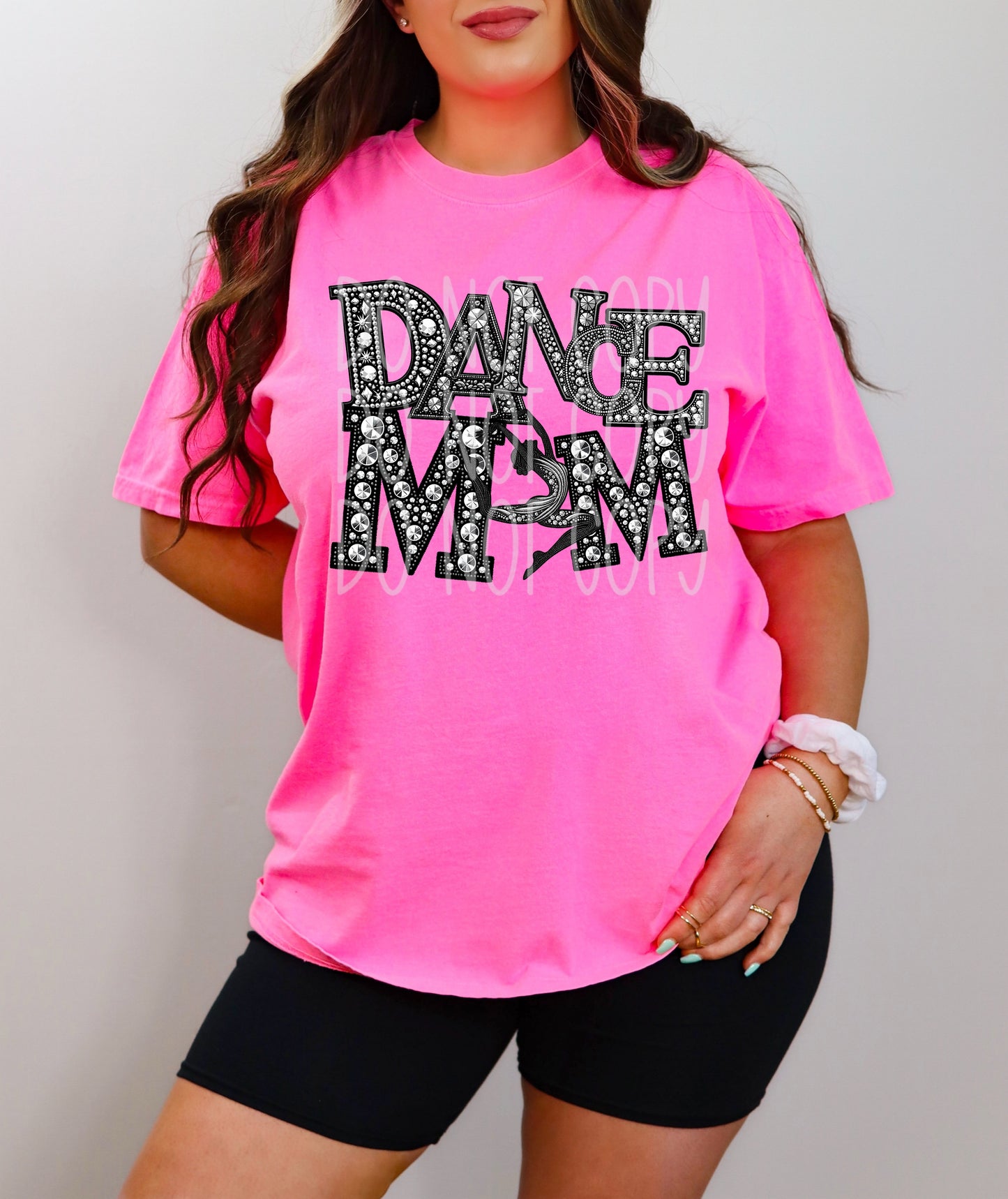 Dance Mom Faux Bling DTF Transfer