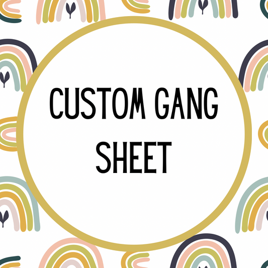 Custom Gang Sheet