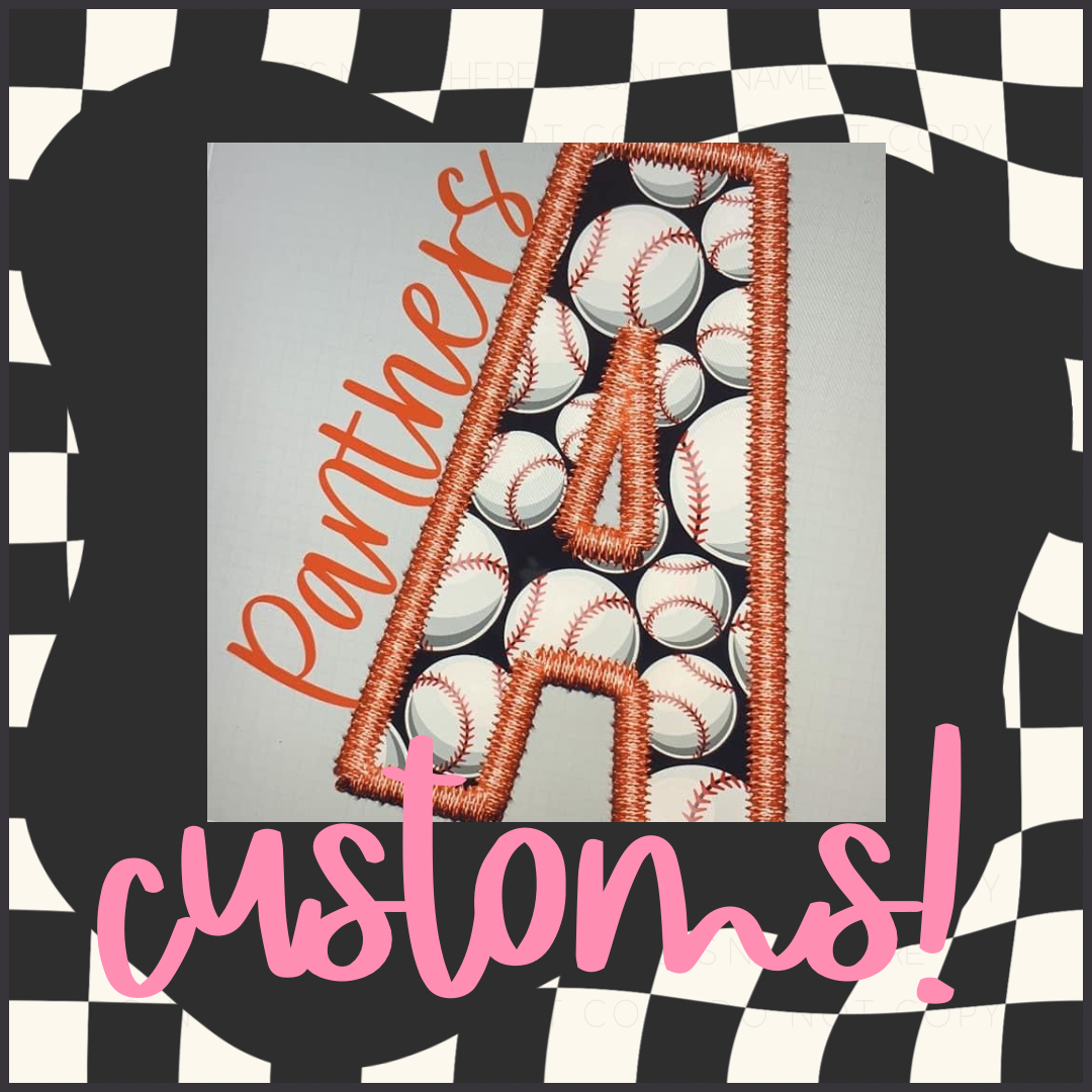 Custom Baseball Teams Digital Download