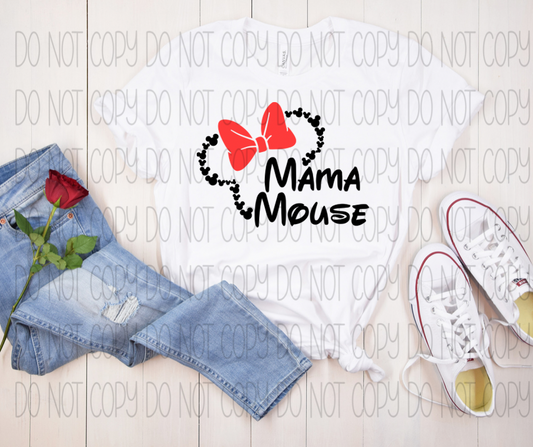 Mama & Mini Mouse DTF Transfer